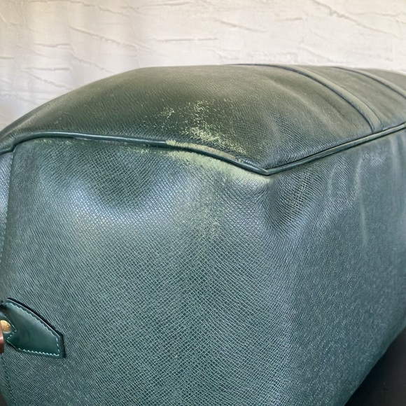 Louis Vuitton LV Boston Bag  Kendall GM Green Taiga SERIAL SP0017 - Picture 14 of 16